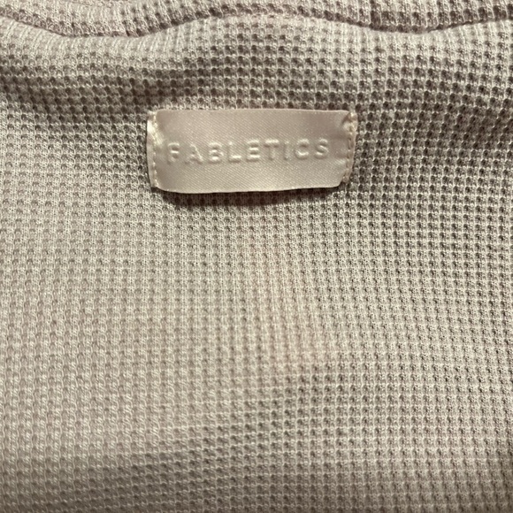 Fabletics Waffle Robe Muted Mauve/Petal Women Size M - Picture 7 of 9